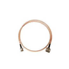 3'- RG142 N-Male to BNC-Male Jumper Cable