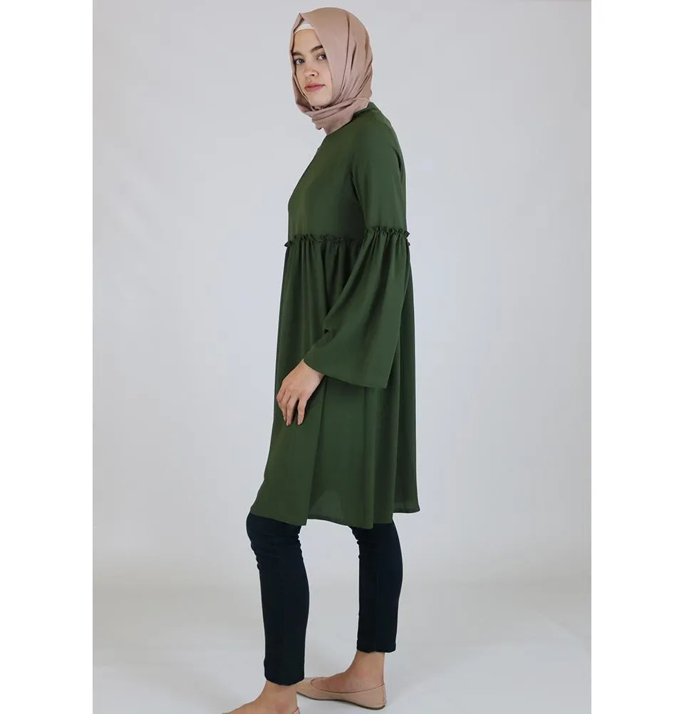 Abaci Modest Tunic TNK10956 Green