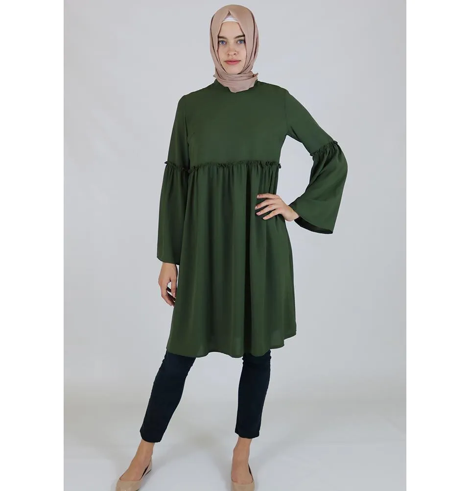 Abaci Modest Tunic TNK10956 Green