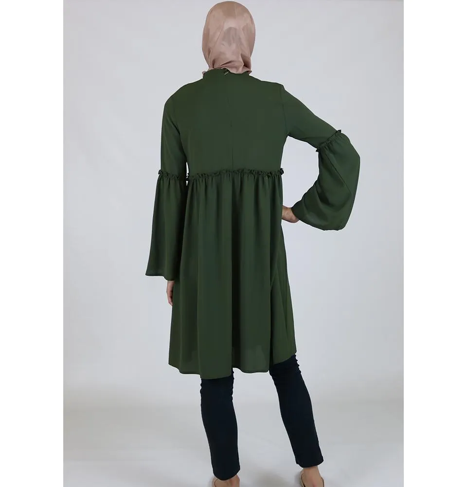 Abaci Modest Tunic TNK10956 Green