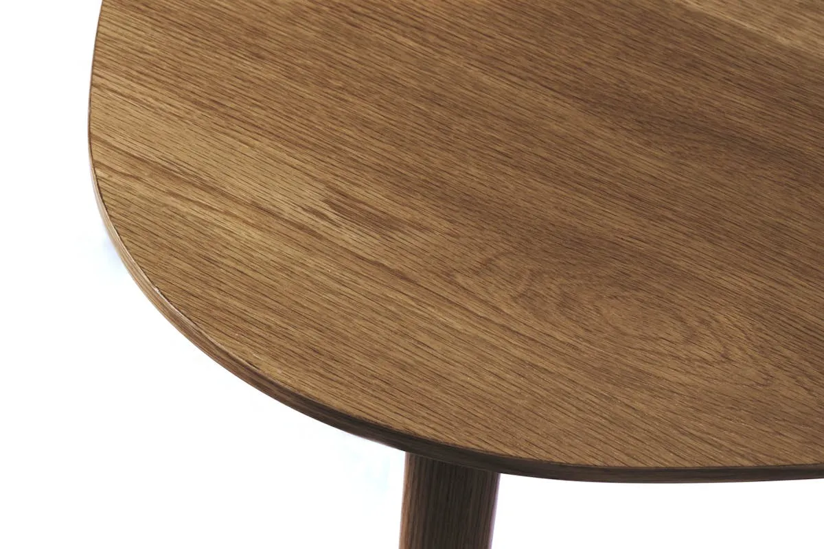 Adda Triangular Nest of Tables | Smoked Oak