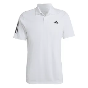 ADIDAS CLUB 3-STRIPES MEN'S TENNIS POLO SHIRT WHITE