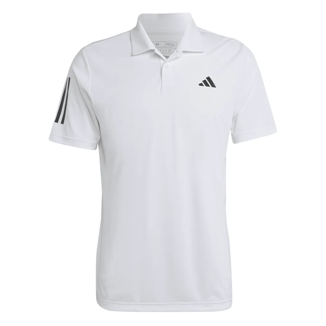 ADIDAS CLUB 3-STRIPES MEN'S TENNIS POLO SHIRT WHITE