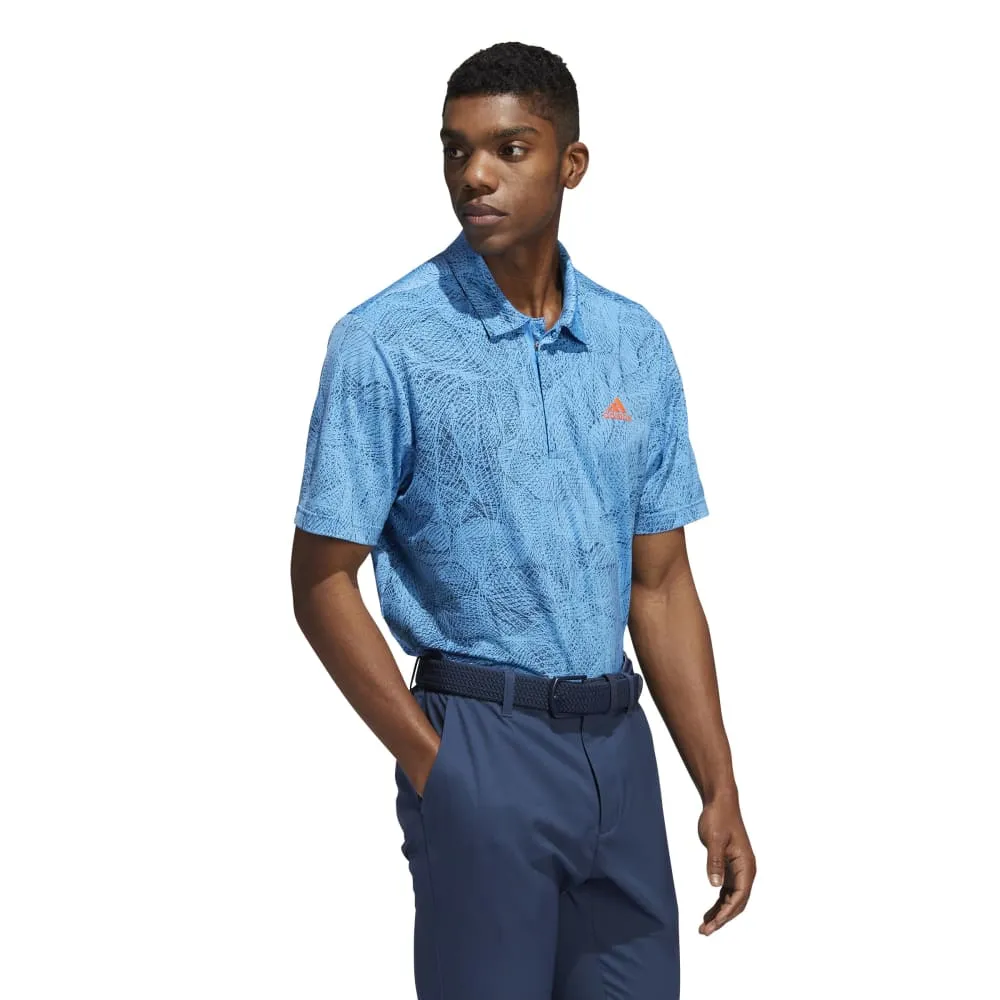 adidas Motion Print Golf Men's Polo Shirts