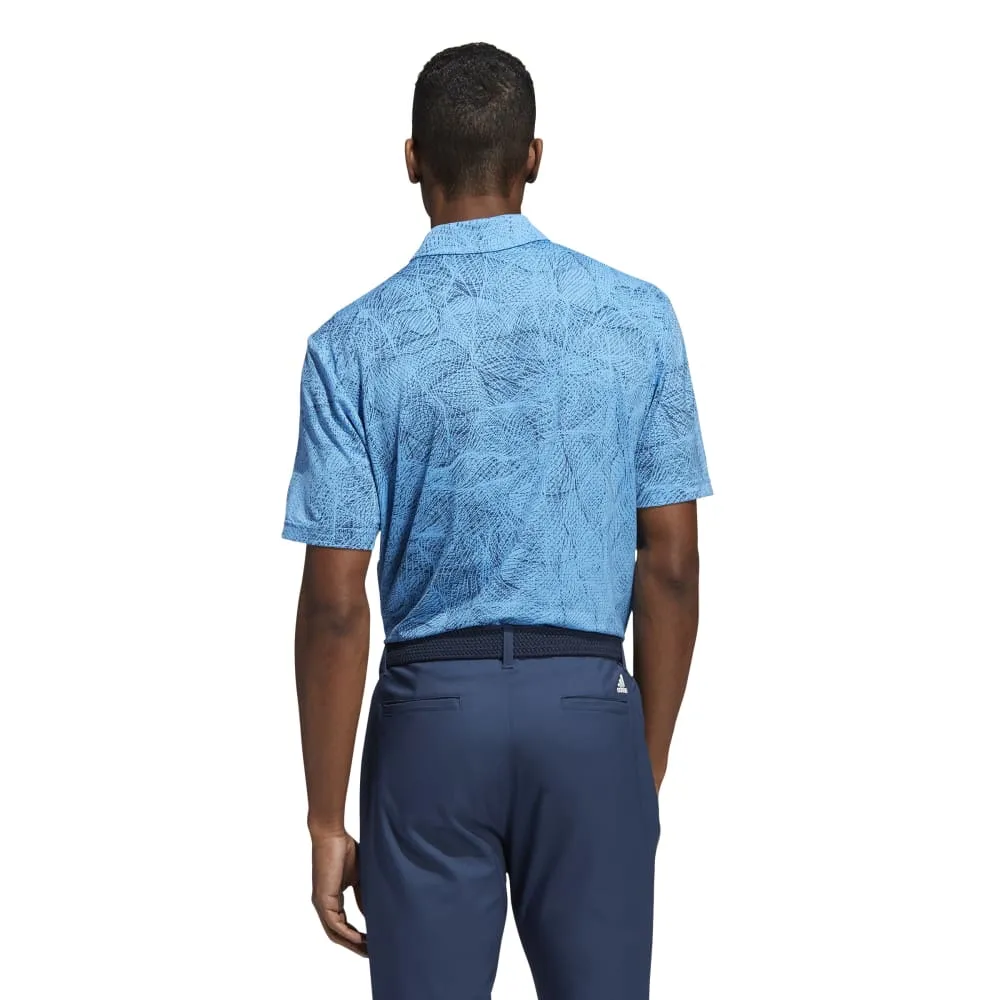 adidas Motion Print Golf Men's Polo Shirts