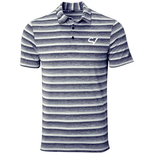 Adidas Two Color Stripe Polo