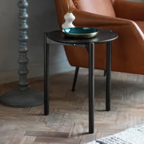 Amos Burley Side Table Black