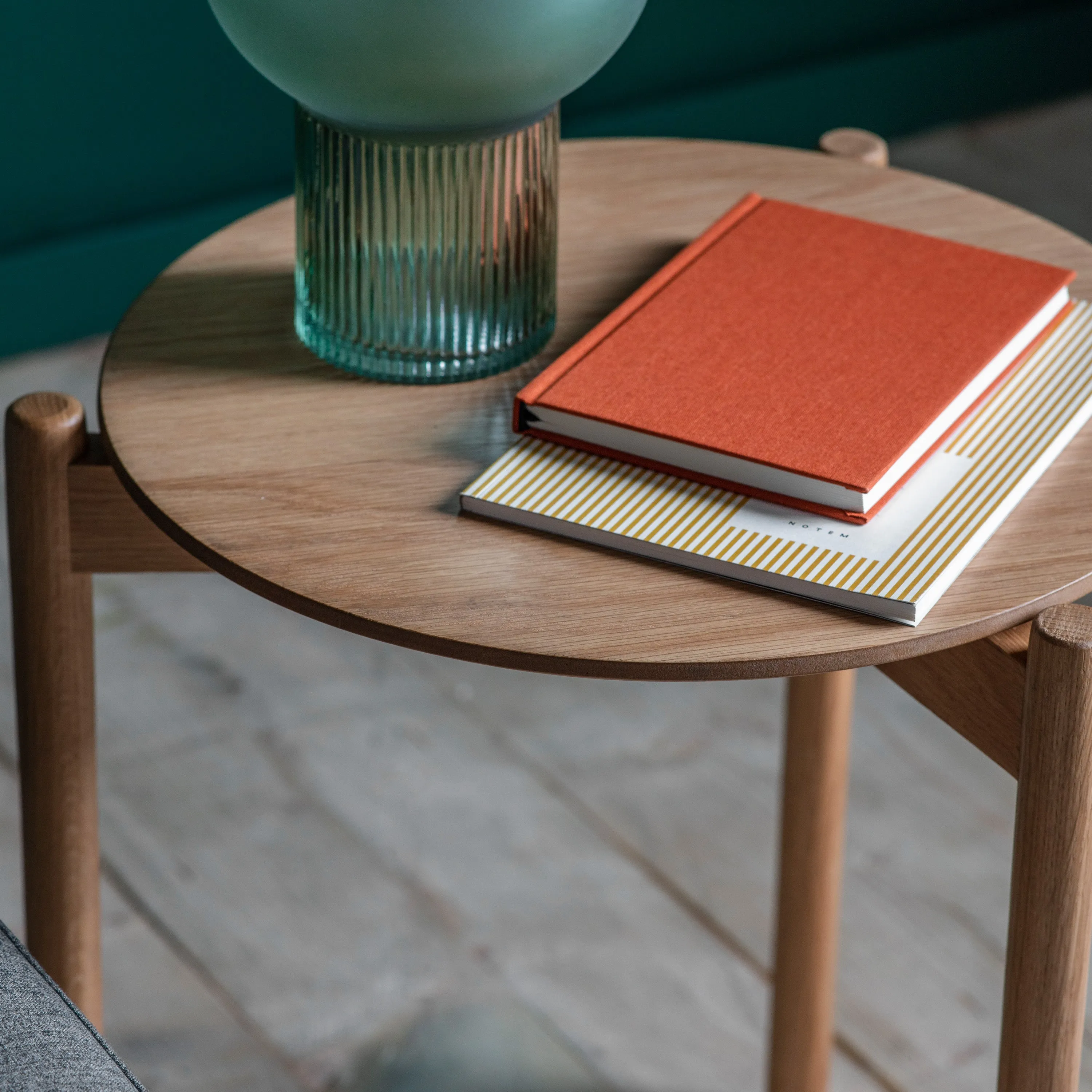 Amos Burley Side Table Oak