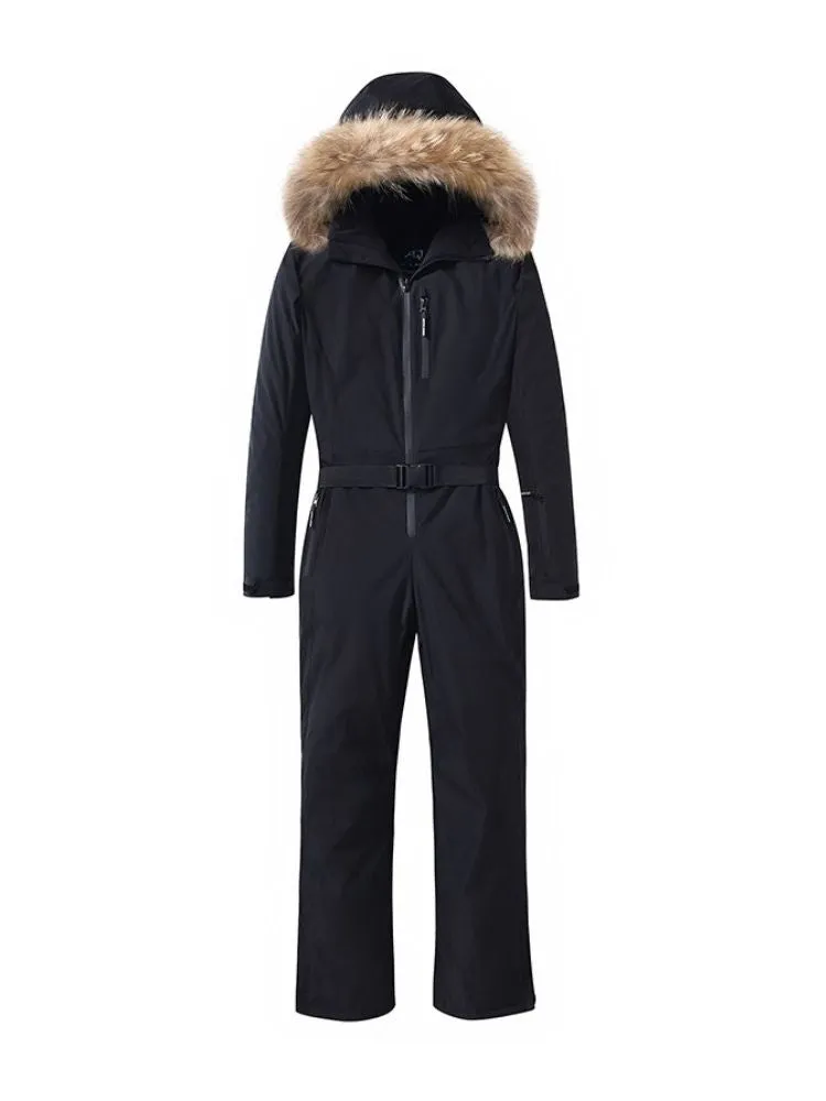 ARCTIC QUEEN Insulated Fur Hood One Piece - US ONLY