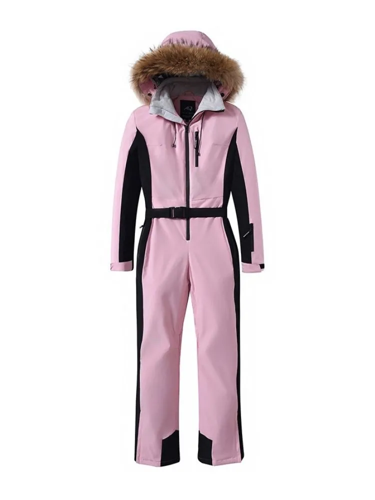 ARCTIC QUEEN Insulated Fur Hood One Piece - US ONLY