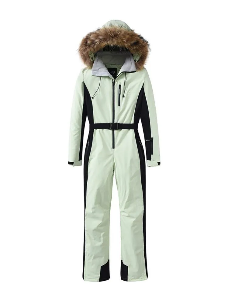 ARCTIC QUEEN Insulated Fur Hood One Piece - US ONLY