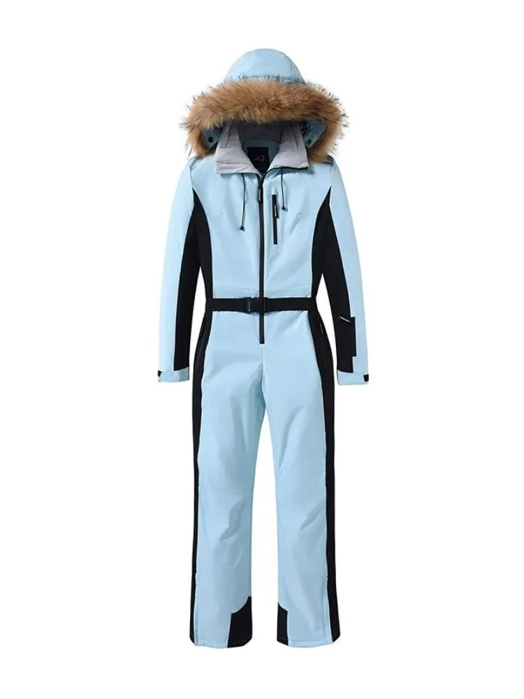 ARCTIC QUEEN Insulated Fur Hood One Piece - US ONLY