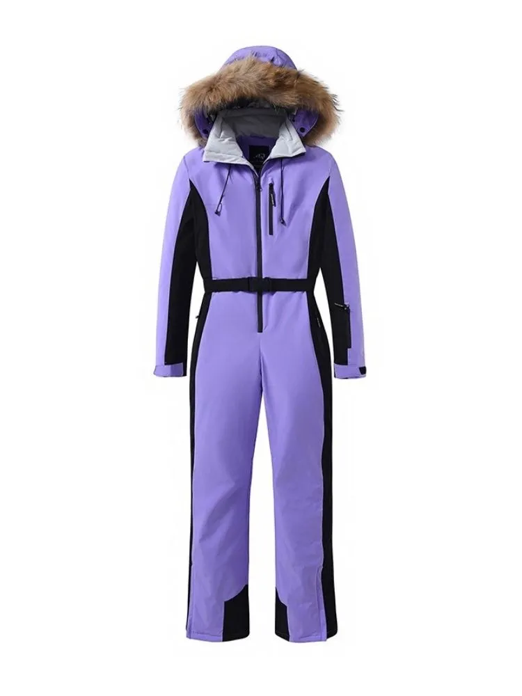 ARCTIC QUEEN Insulated Fur Hood One Piece - US ONLY