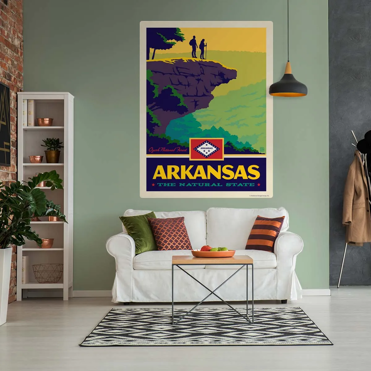 Arkansas Natural State Ozark National Forest Decal