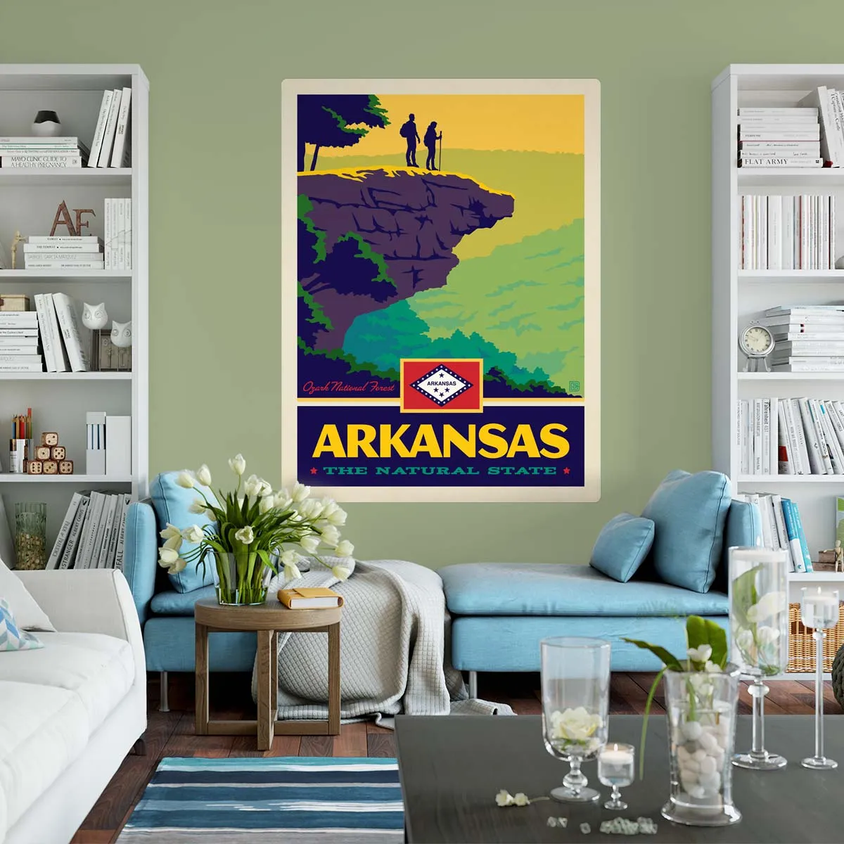 Arkansas Natural State Ozark National Forest Decal