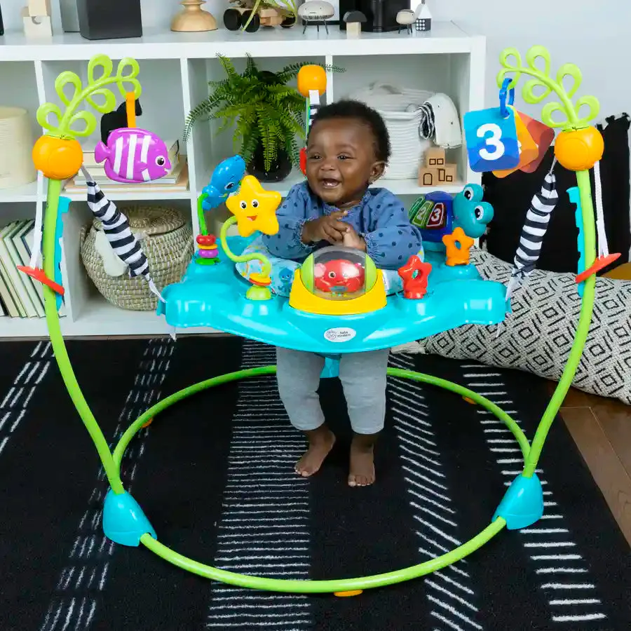 Baby Einstein Curiosity Cove  2-in-1 Activity Jumper