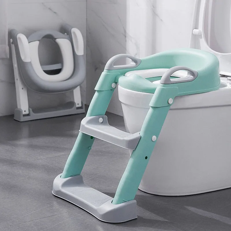 Baby Potty Seat with Anti-Slip Ladder