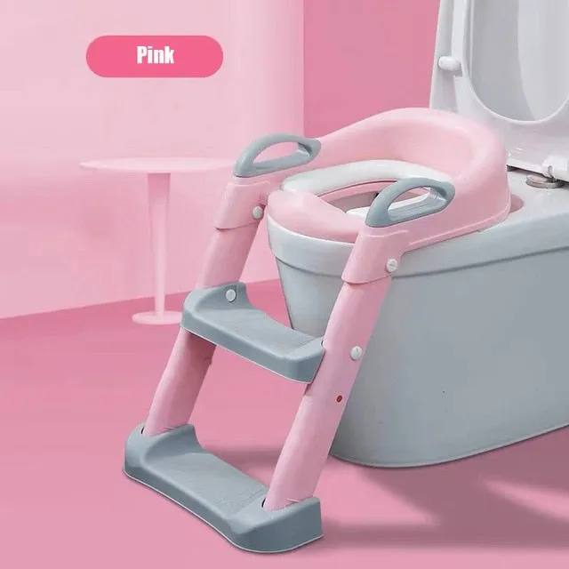 Baby Potty Seat with Anti-Slip Ladder