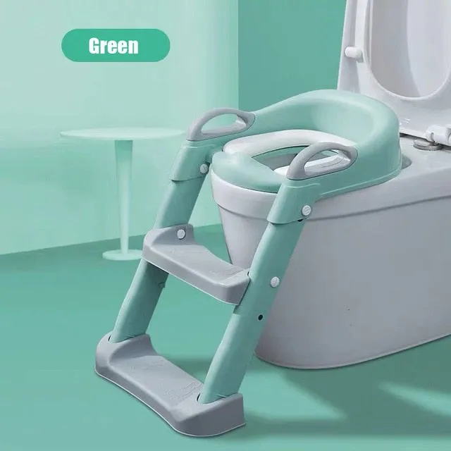 Baby Potty Seat with Anti-Slip Ladder