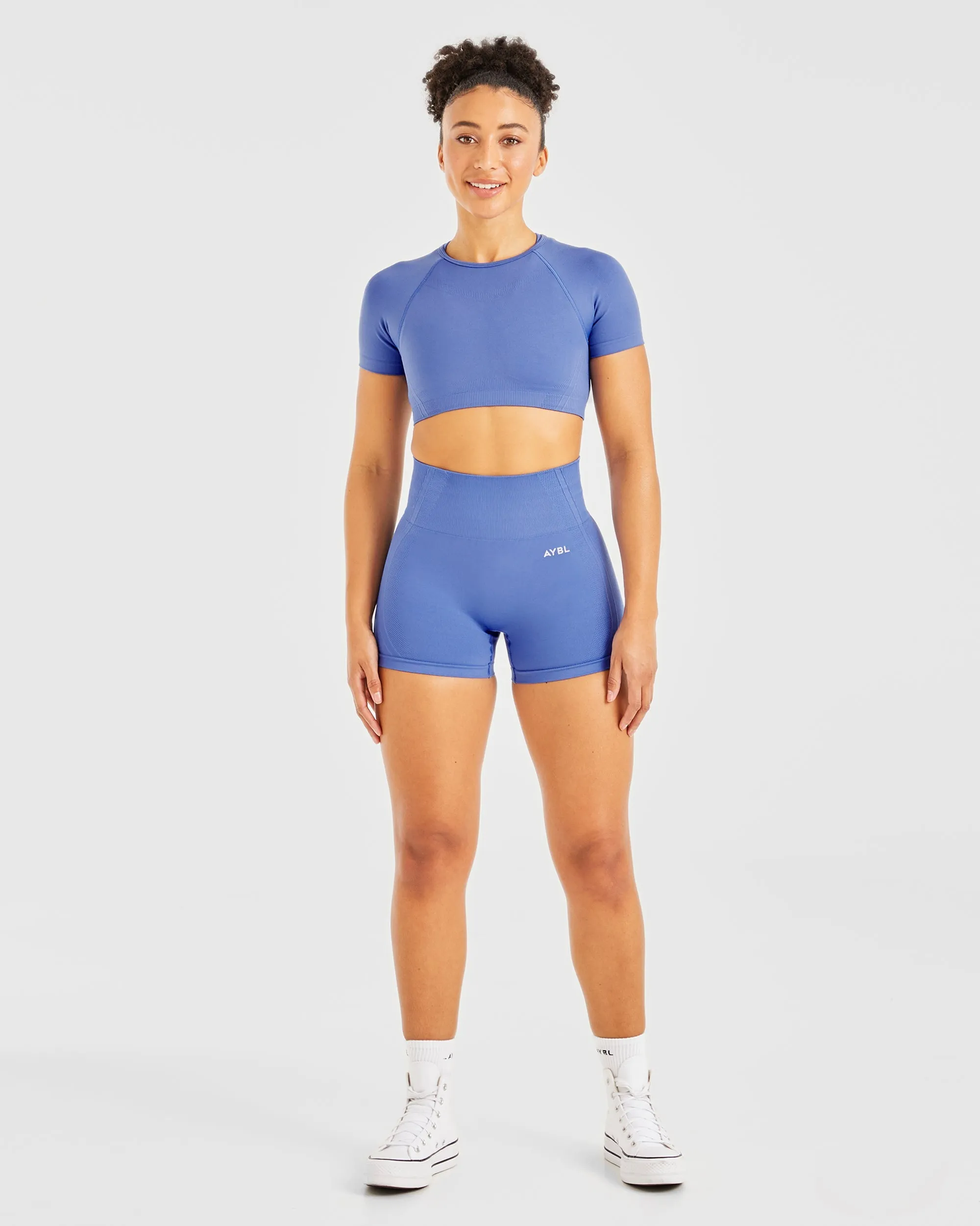 Balance V3 Seamless Shorts - Bright Cobalt