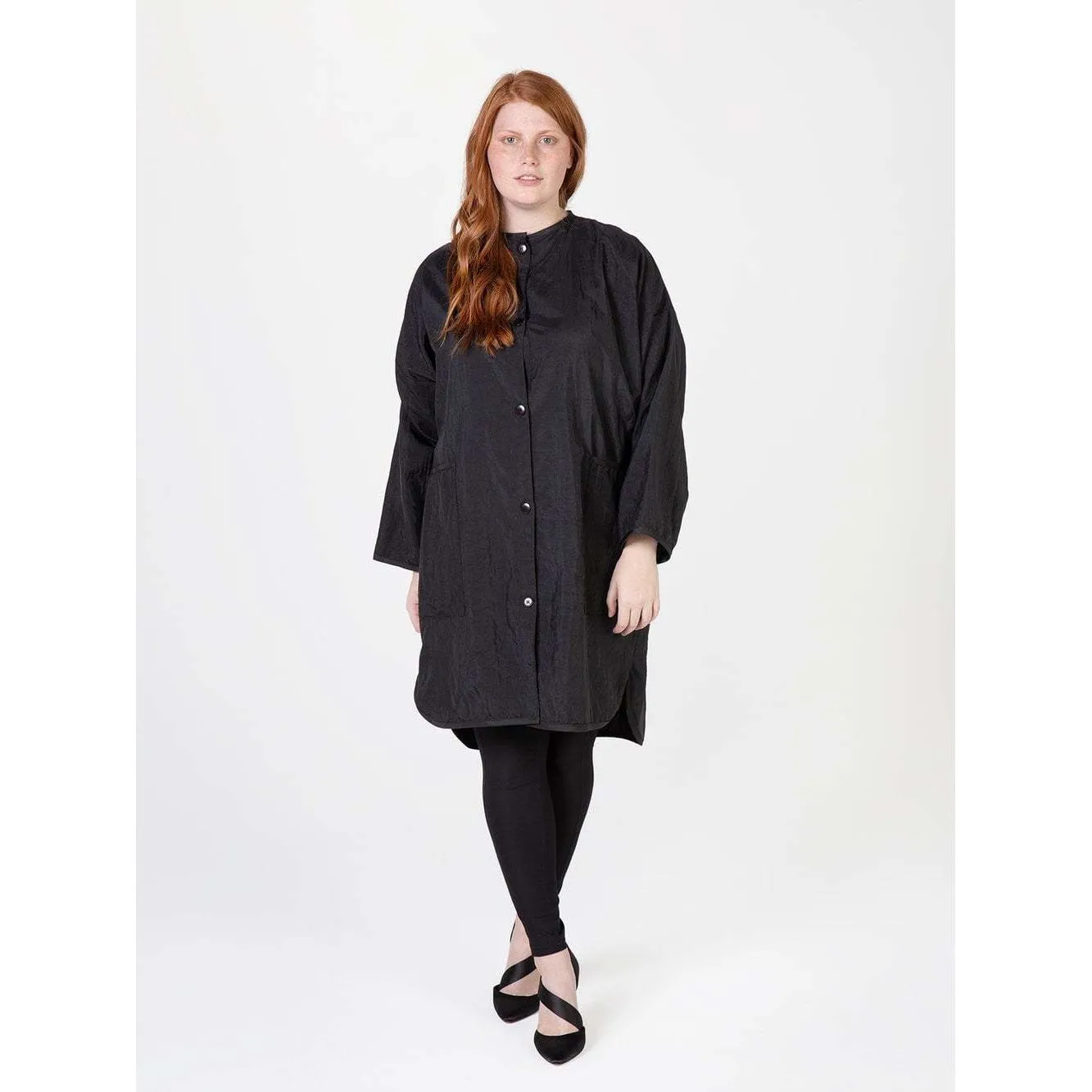 Betty Dain Big Shirt Stylist Tunic, Black