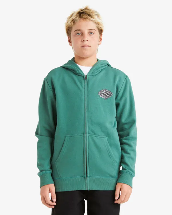 Billabong Crayon Wave Zip Thru Hood