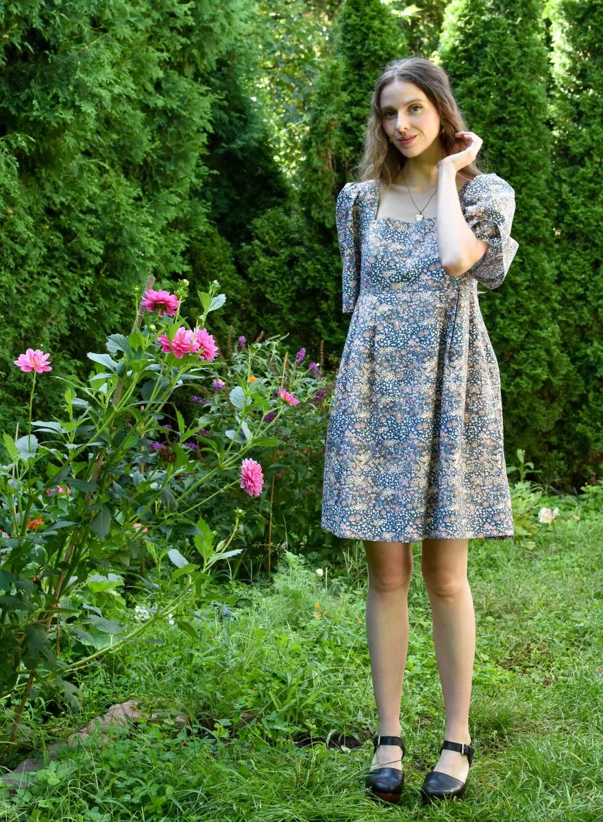 Birds of North America Swamp Angel Dress - Baby's Breath (Online Exclusive)