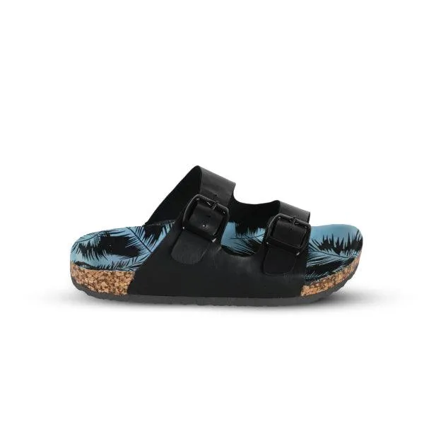 BLACK BIRKIN SLIPPERS FOR BOYS