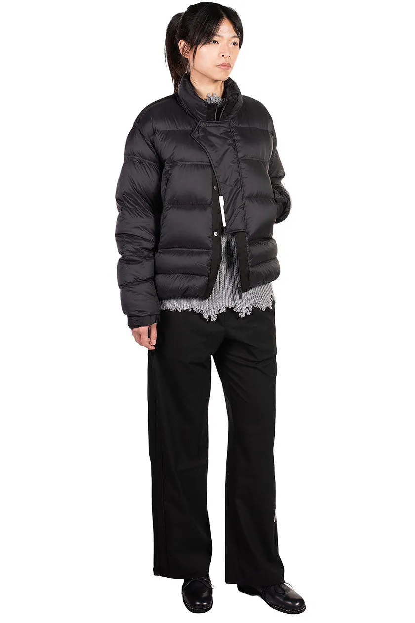 Black Down Puffer Jacket