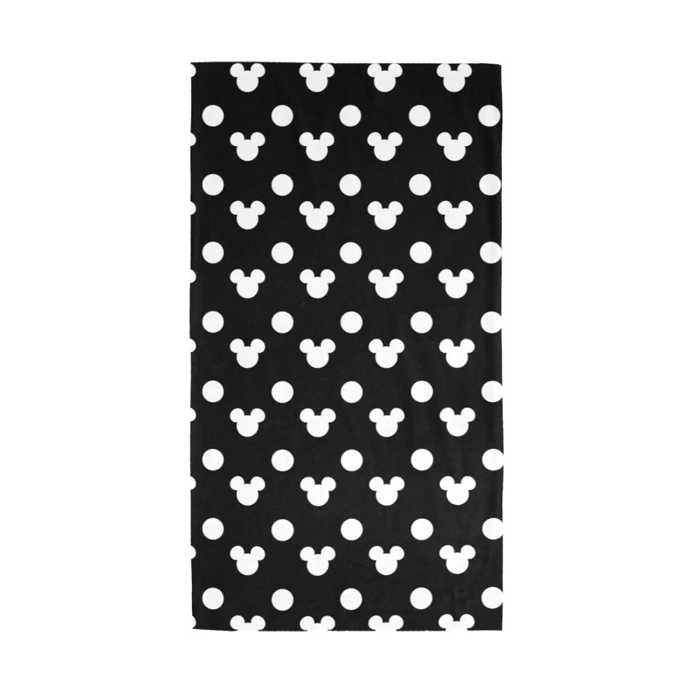 Black With White Mickey Polka Dots Multifunctional Headwear (Pack of 3)