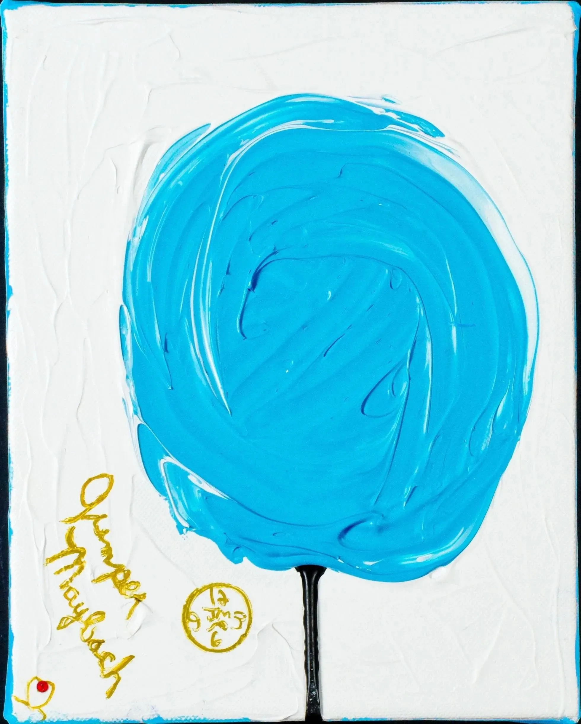 Blue Cotton Candy - Original Painting