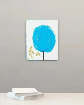 Blue Cotton Candy - Original Painting