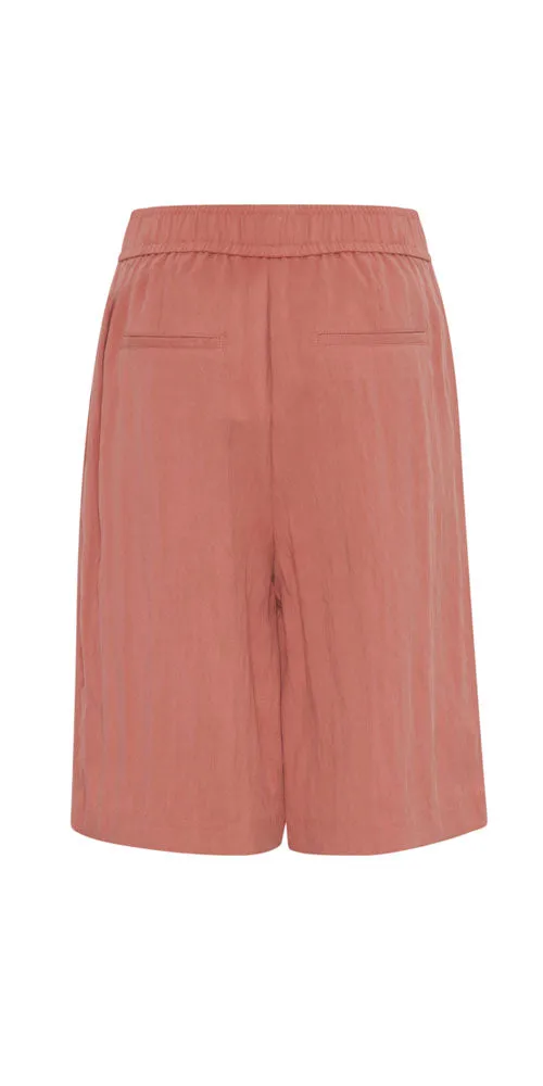 B.Young Trouser Shorts, rose