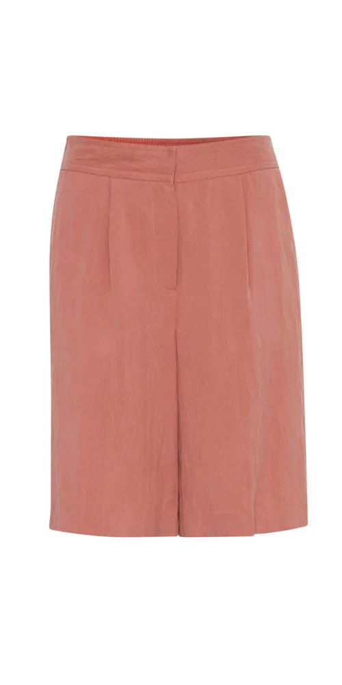 B.Young Trouser Shorts, rose