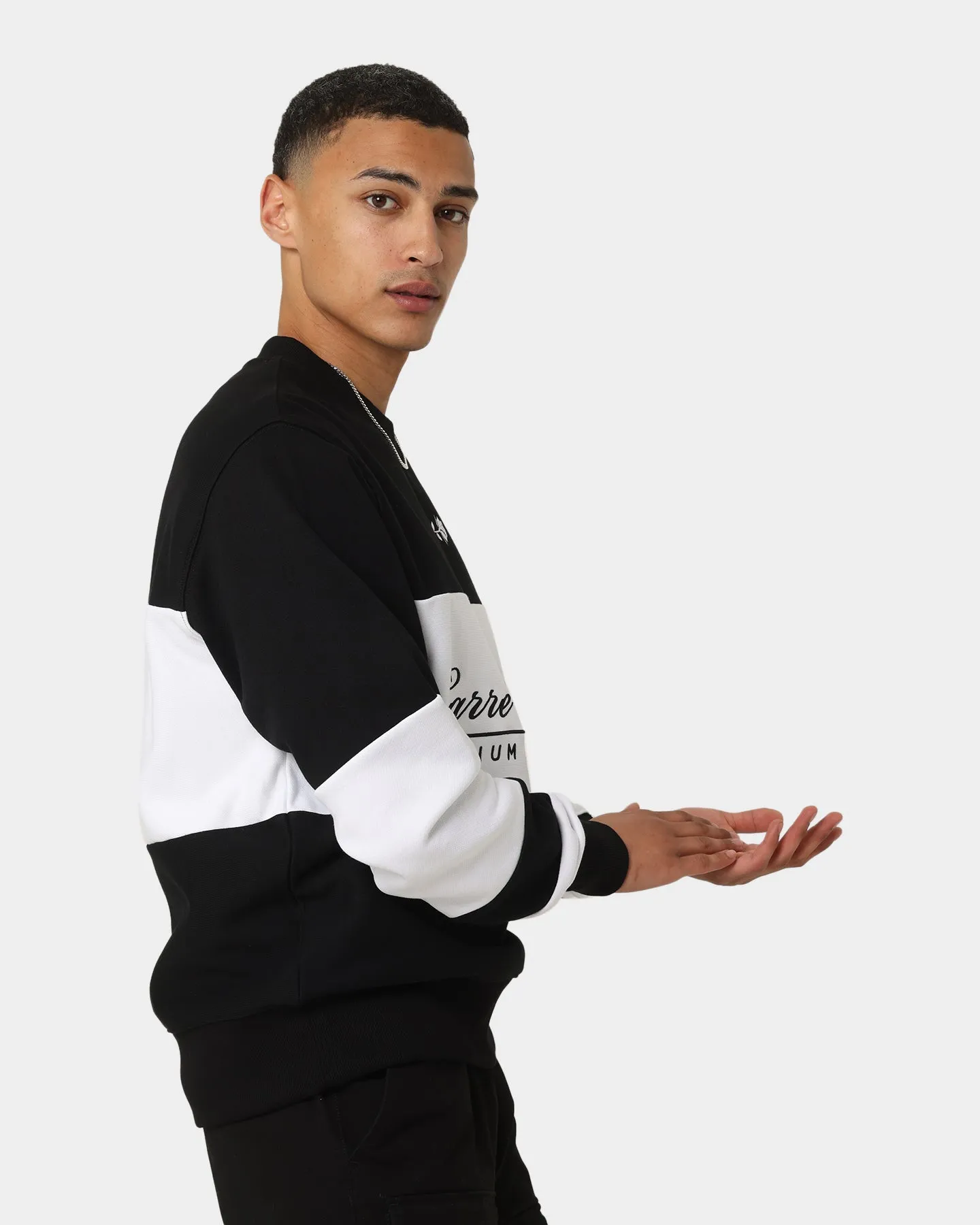 Carré Premium Athletic Crewneck Black