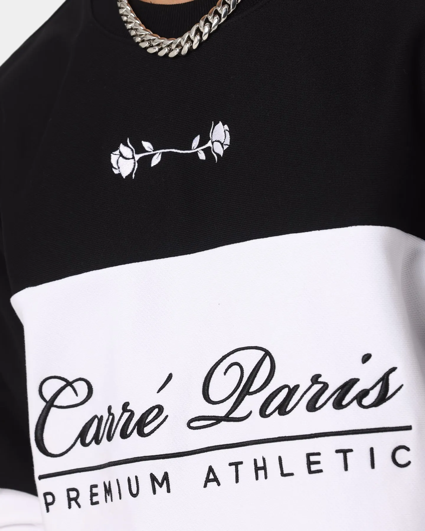 Carré Premium Athletic Crewneck Black