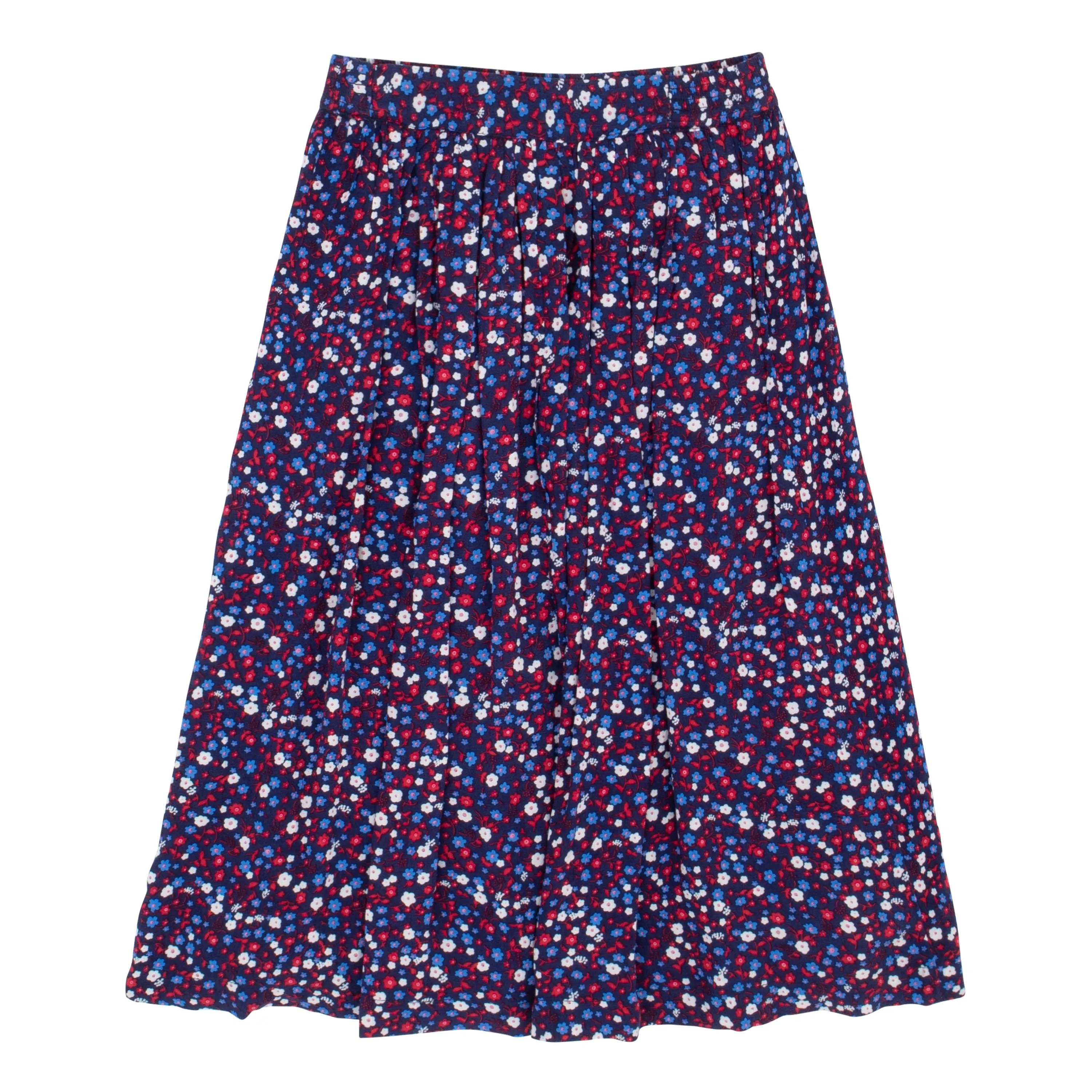 Classic Ditsy Midi Skirt