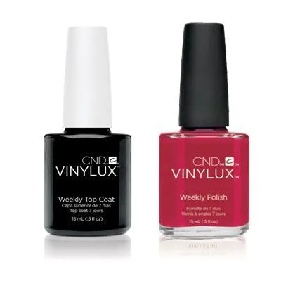 CND - Vinylux Topcoat & Ripe Guava 0.5 oz - #248