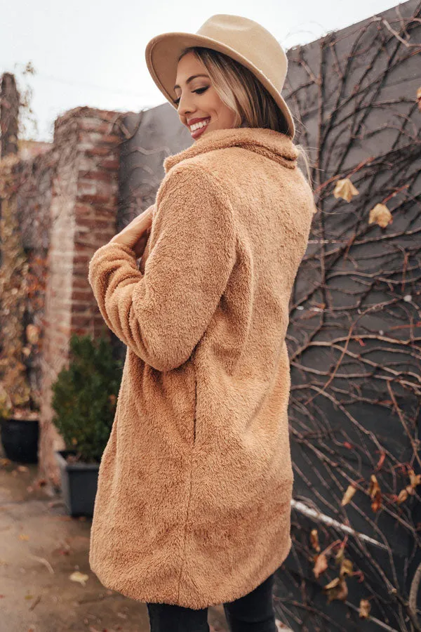 Cozy Catch Up Teddy Coat