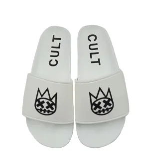 Cult Of Individuality - "Sandals" (White) - Slip On Comfortable Rubber