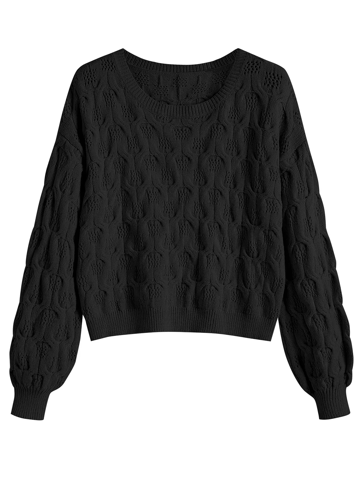 Cutout Cute Pullover Sweater