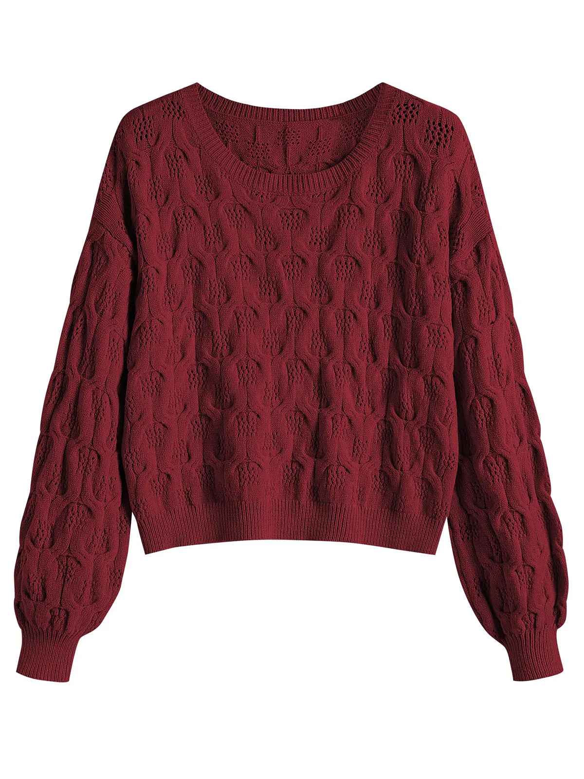 Cutout Cute Pullover Sweater