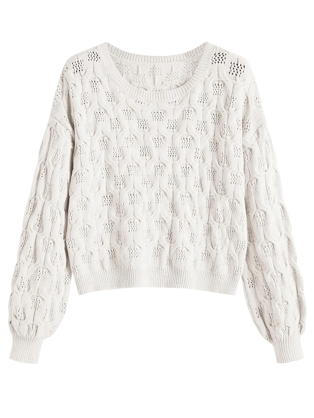 Cutout Cute Pullover Sweater