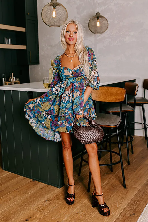 Darling Smile Floral Mini Dress