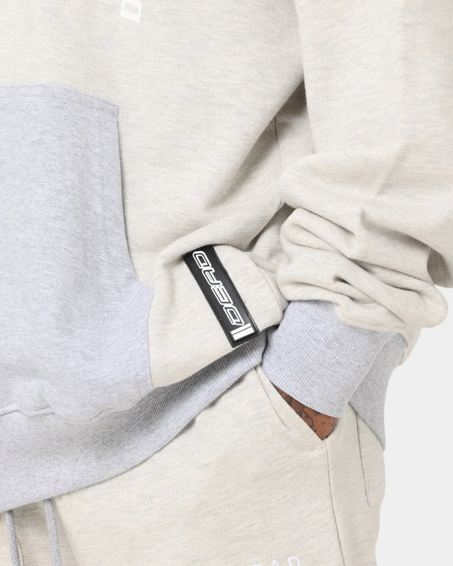 Dead Studios Two Tone Hoodie Oatmeal Marle