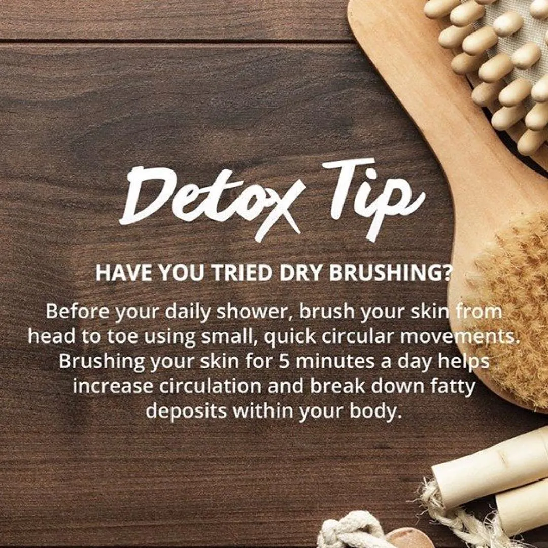 Detox Brush with Massage Nodules