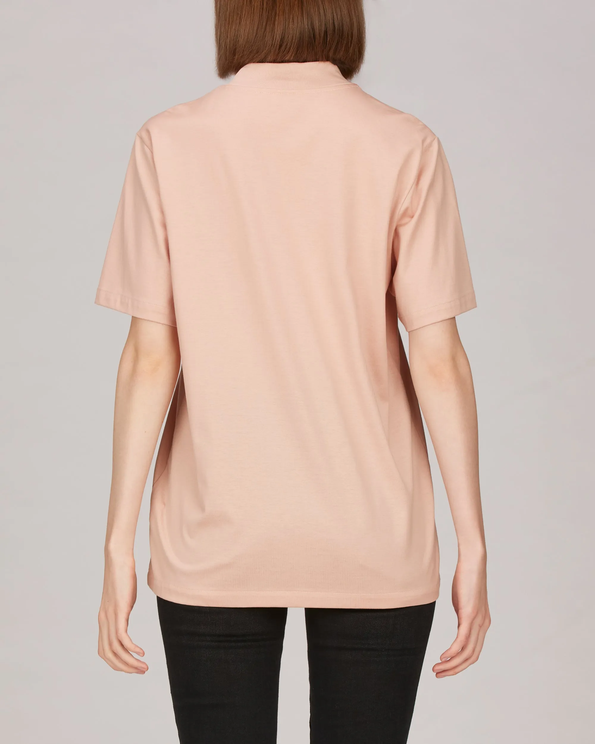 Devin Mock Neck Tunic T-Shirt