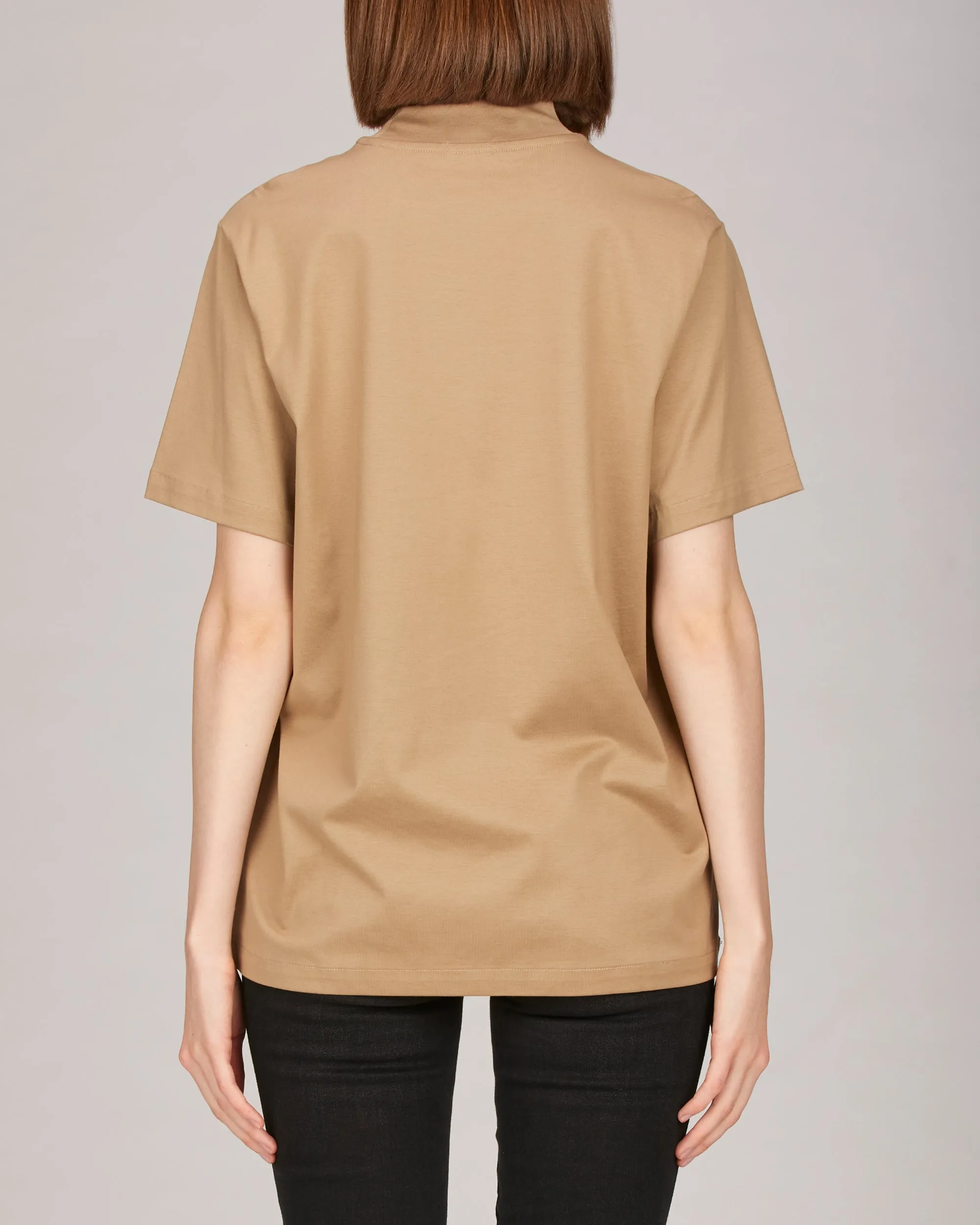 Devin Mock Neck Tunic T-Shirt