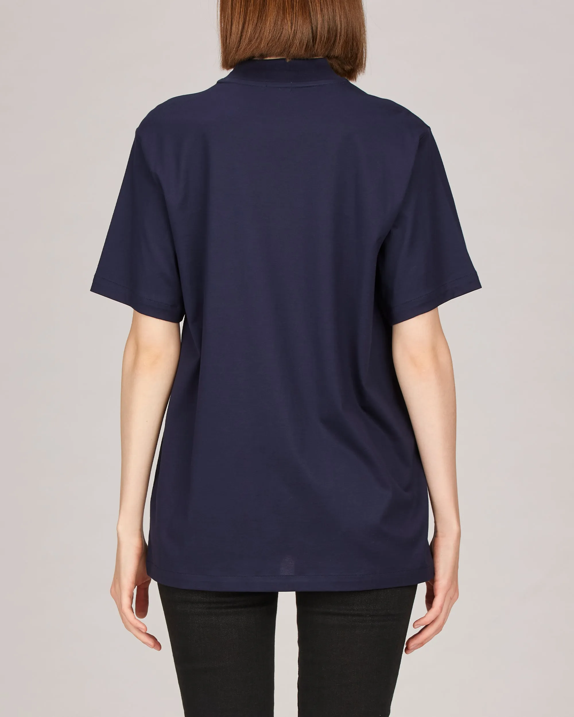 Devin Mock Neck Tunic T-Shirt