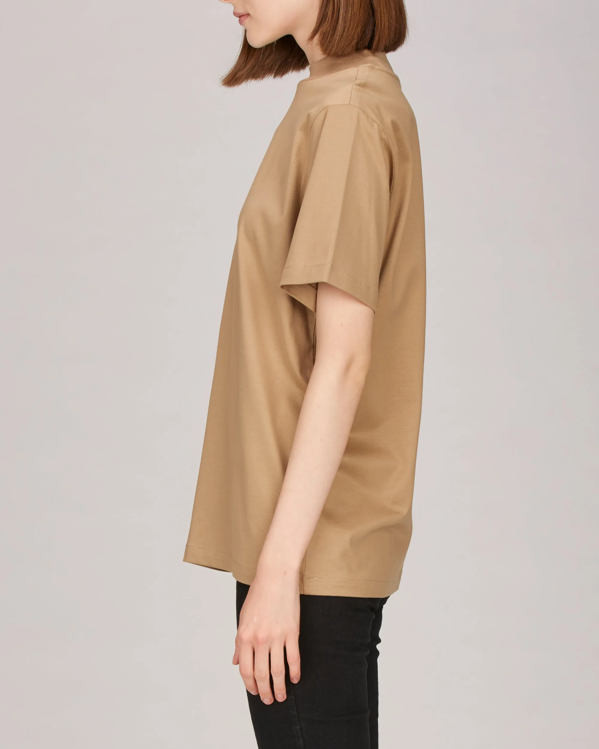 Devin Mock Neck Tunic T-Shirt